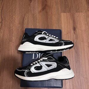 Dior Men's Black and Navy Trainers